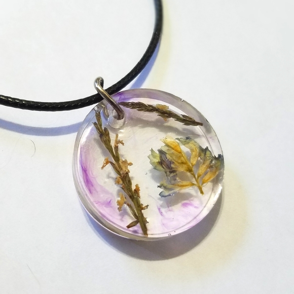 Real Flower Trio- Purple - Picture 3 of 7